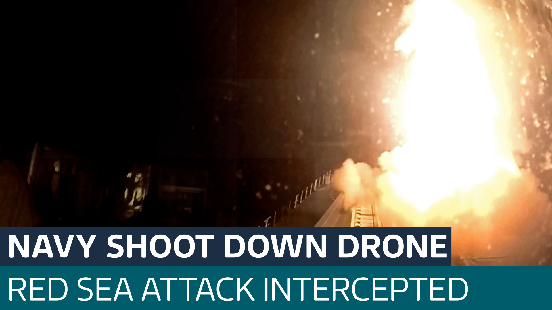 Royal Navy destroyer shoots down attack drone in Red Sea - Latest From ...