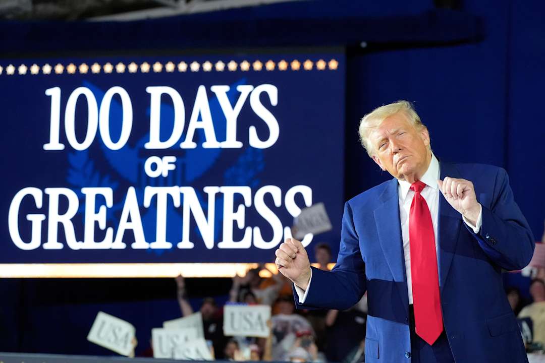 100 days: Trump's American revolution