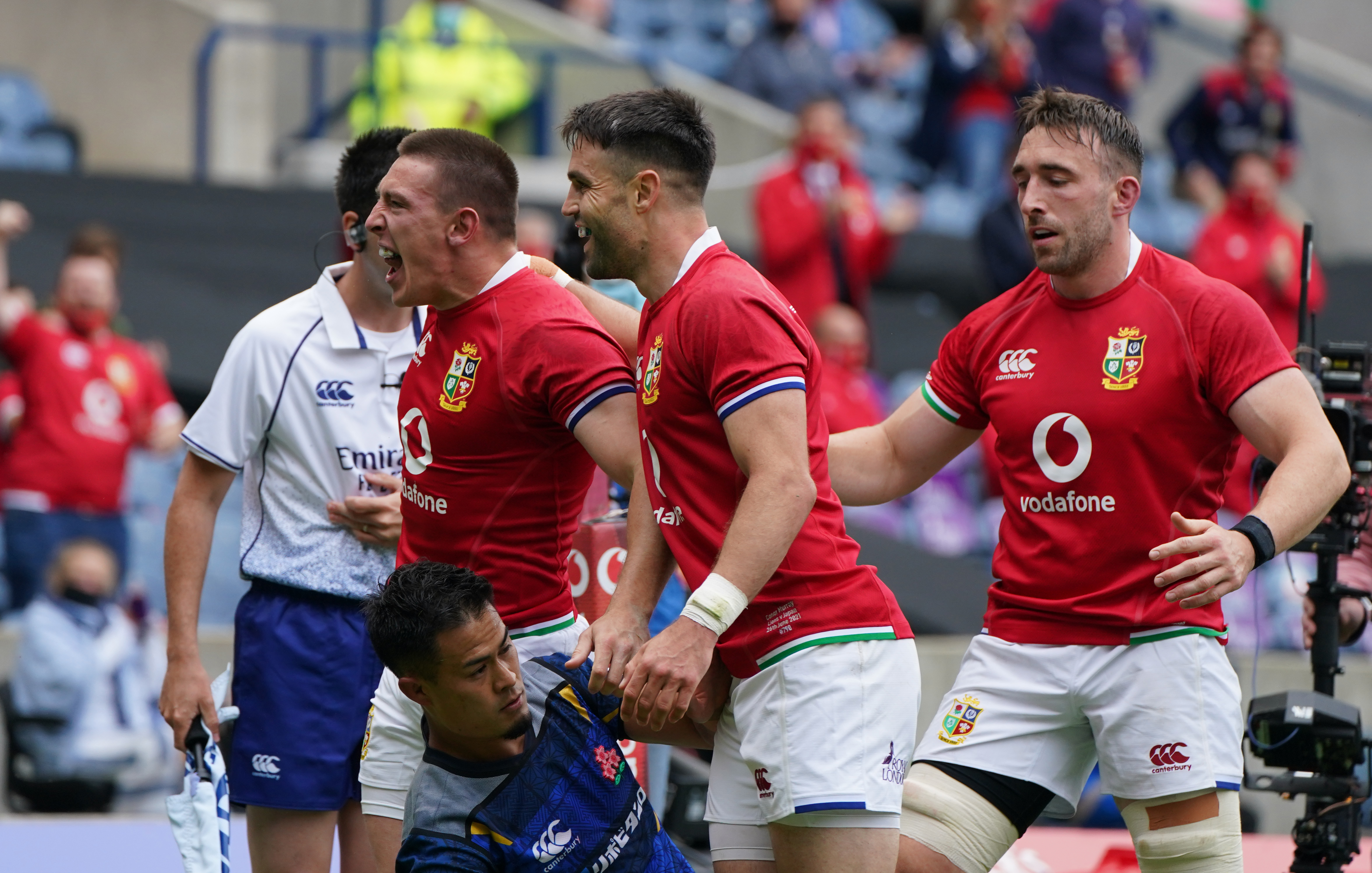 British and Irish Lions 2017 Replica Shirt, Signed by the Players