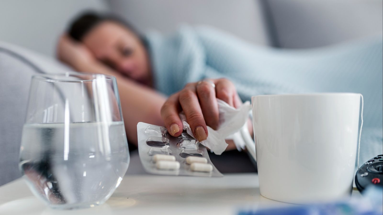 Image for Face masks and overwhelmed hospitals: How UK is coping with the 'super flu'