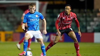 Scott Twine in action for Swindon Town.