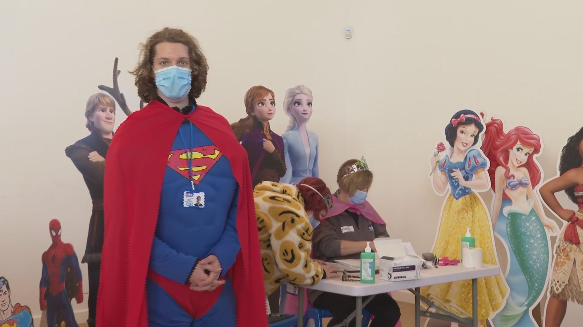 Meet the superheroes vaccinating vulnerable children against Covid ...