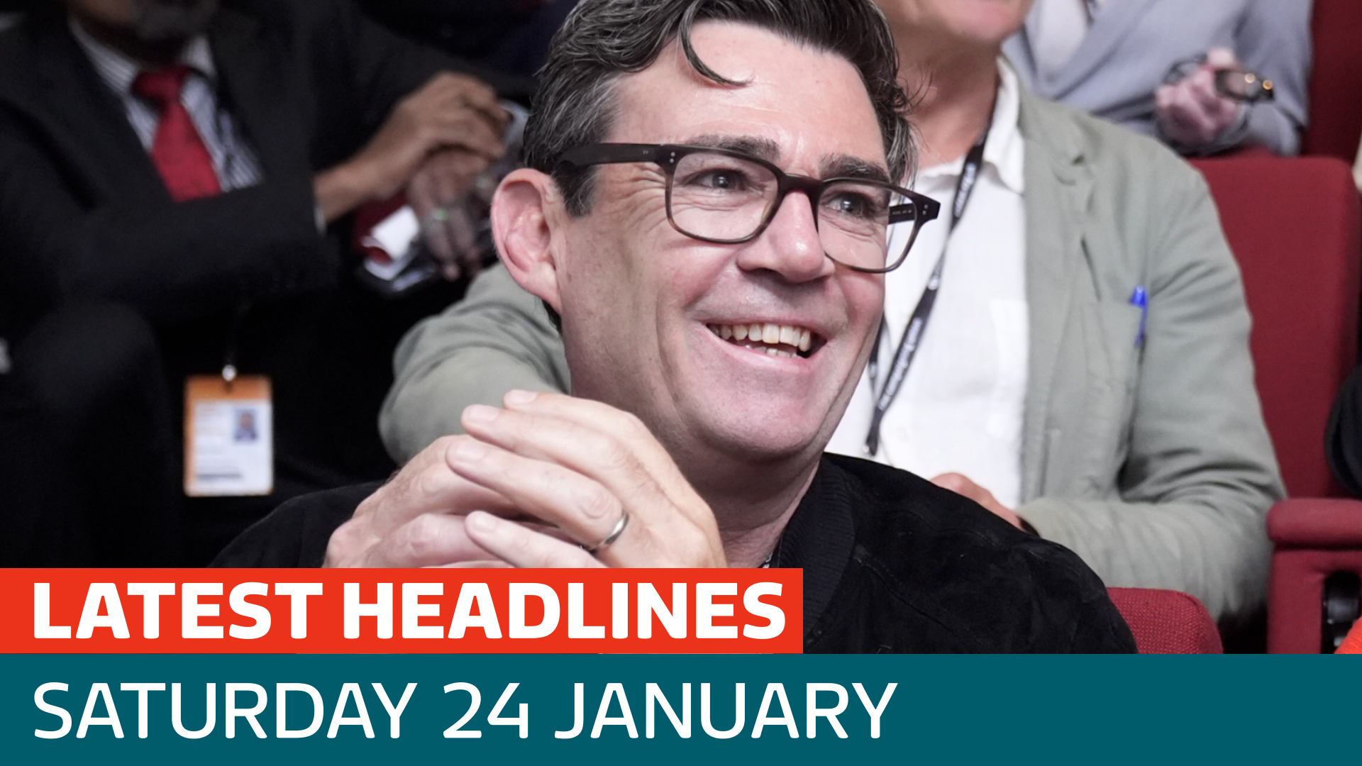 The latest headlines - as Andy Burnham says he plans to stand in by-election - Latest From ITV News