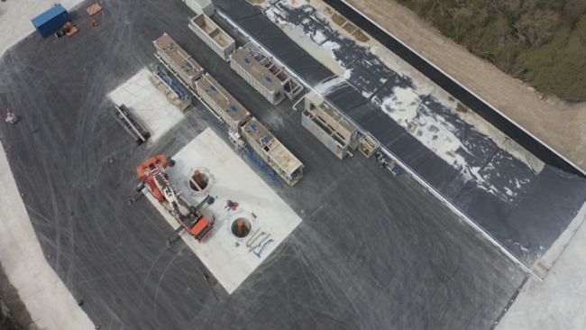 Eden Project geothermal drilling
