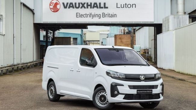 Luton will build the new electric Vivaro van from 2025