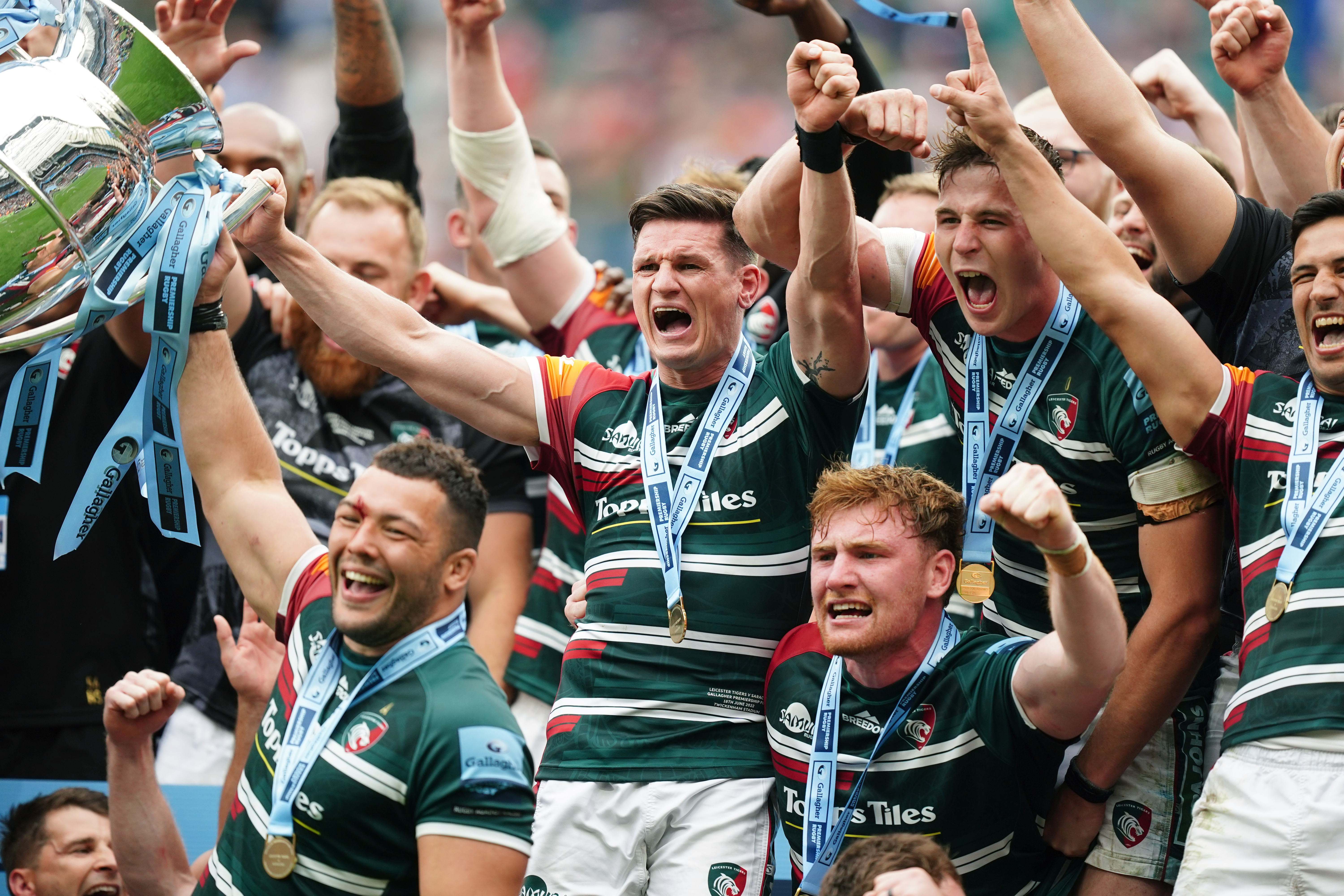 Can you spot TDT at Twickenham? Leicester Tigers Crowned 2021/2022