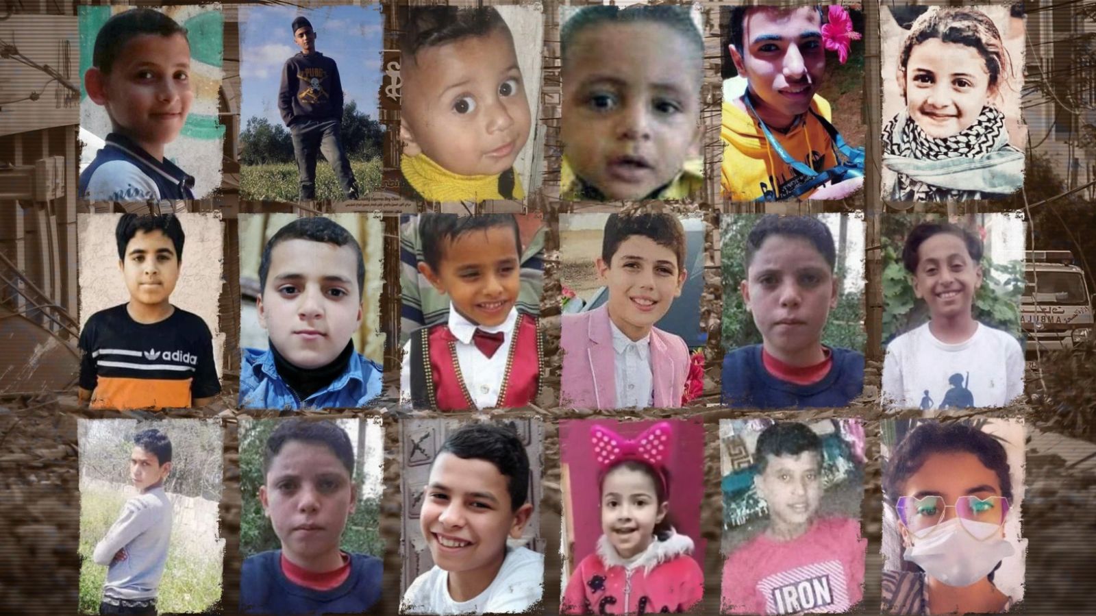 More than 70 children have been killed in the Israel-Palestine conflict.  These are their names and faces | ITV News