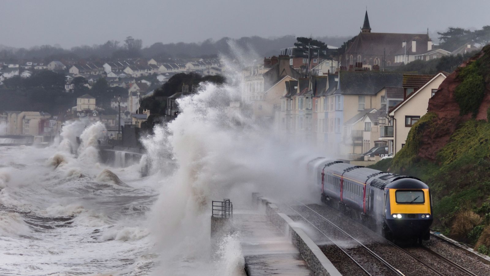 Image for Storm Bram named as amber weather warnings issued for parts of the UK