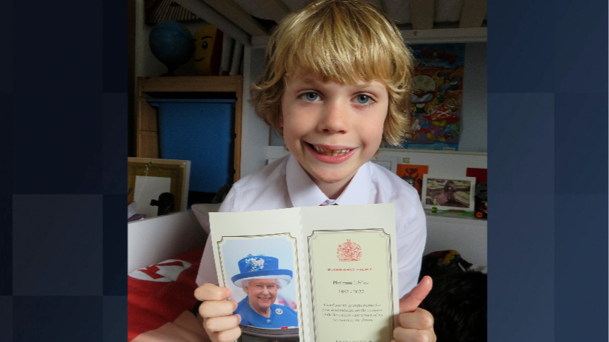Eightyearold in Southport receives letter from the Queen days before