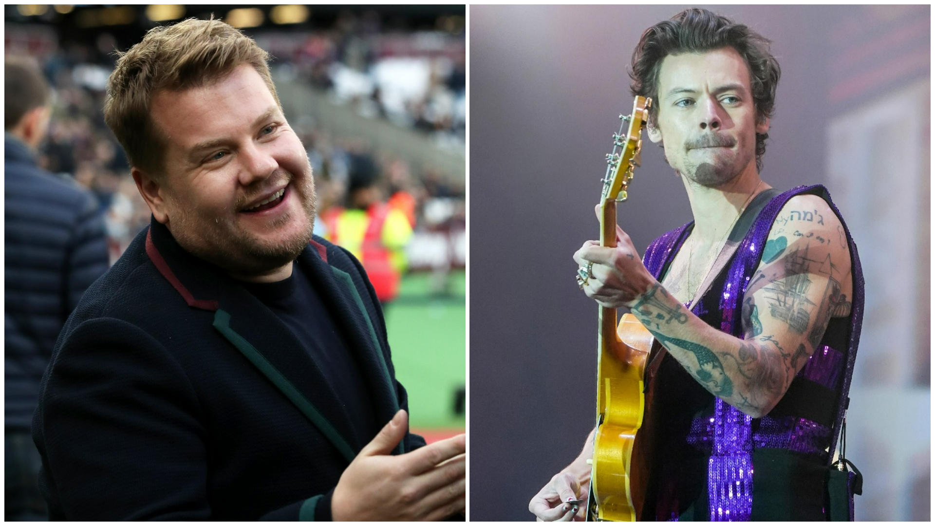 James Corden Plays Tattoo Roulette with One Direction  Billboard   Billboard