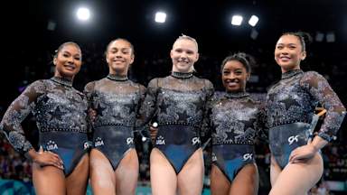 US gymnasts adorned with 47,000 crystals in 'most expensive uniforms of all time' 