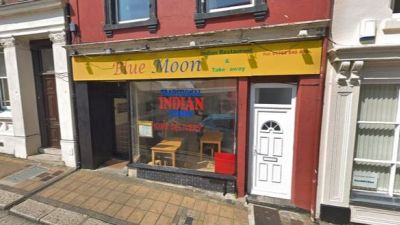 Blue Moon restaurant in Fore Street, Saltash