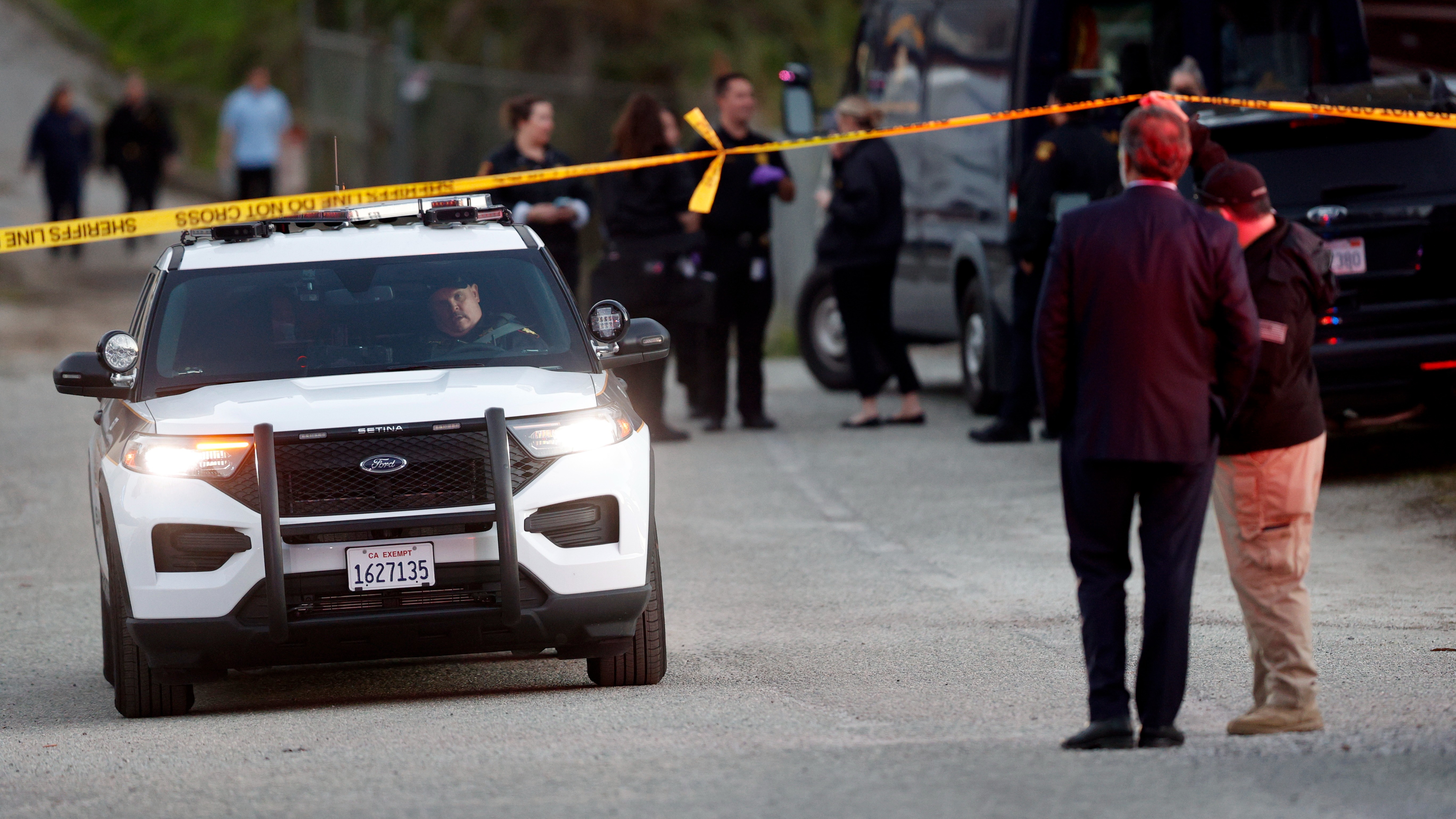 Another mass shooting in California - the American curse continues ...