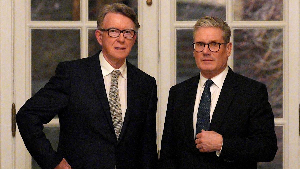 Mandelson ‘declined to comply’ with request to hand over WhatsApp messages