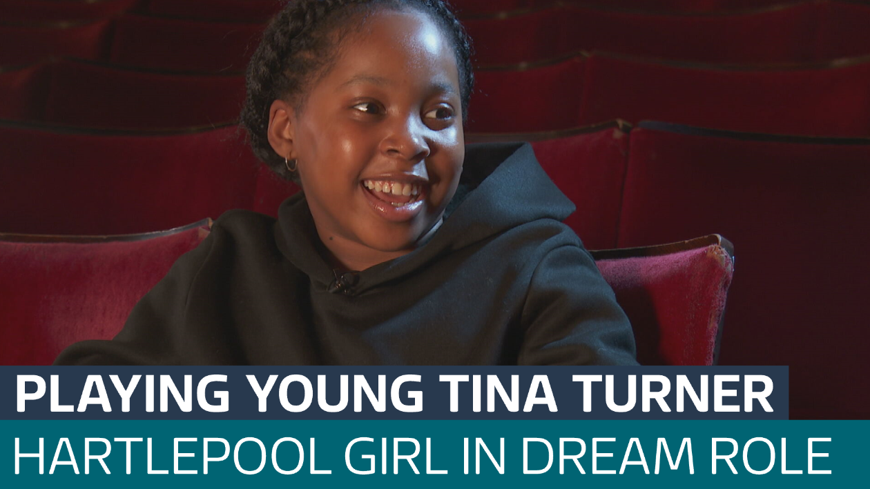 Meet the 12-year-old actress rallying her own fan base as iconic Tuna Turner musical hits home turf - Latest From ITV News