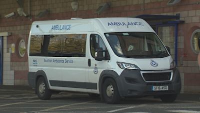 Photo of Scottish ambulance