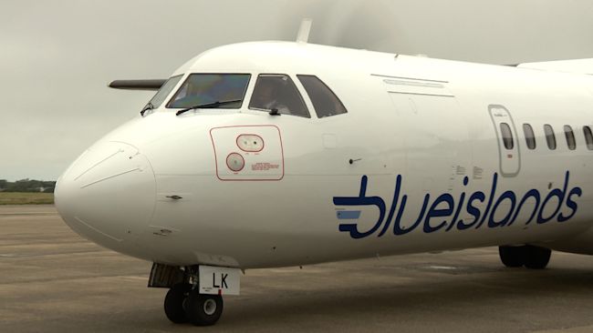 Blue Islands plane