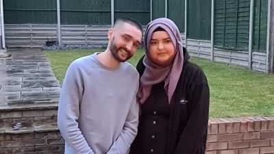 Tom Parker and Amani Liaquat struck up a friendship after both being diagnosed with the same type of brain tumour.
Credit: Brain Tumour Research