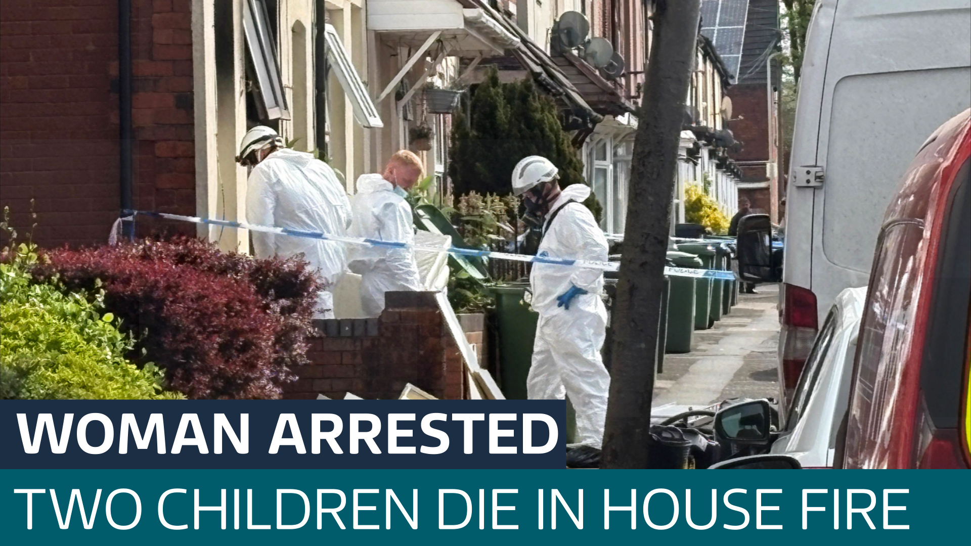 Woman arrested after two young boys die in house fire in Wolverhampton - Latest From ITV News