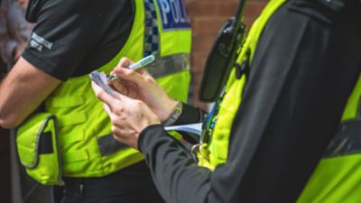 Generic shot of Humberside police officers