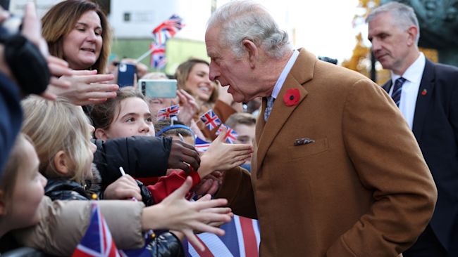 King Charles will visit Luton on Tuesday, 6 December.
Credit: PA