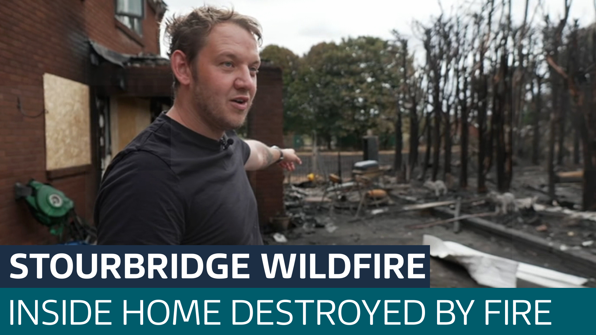 UK wildfires: Shocking footage of Stourbridge aftermath as army battles Welsh blazes