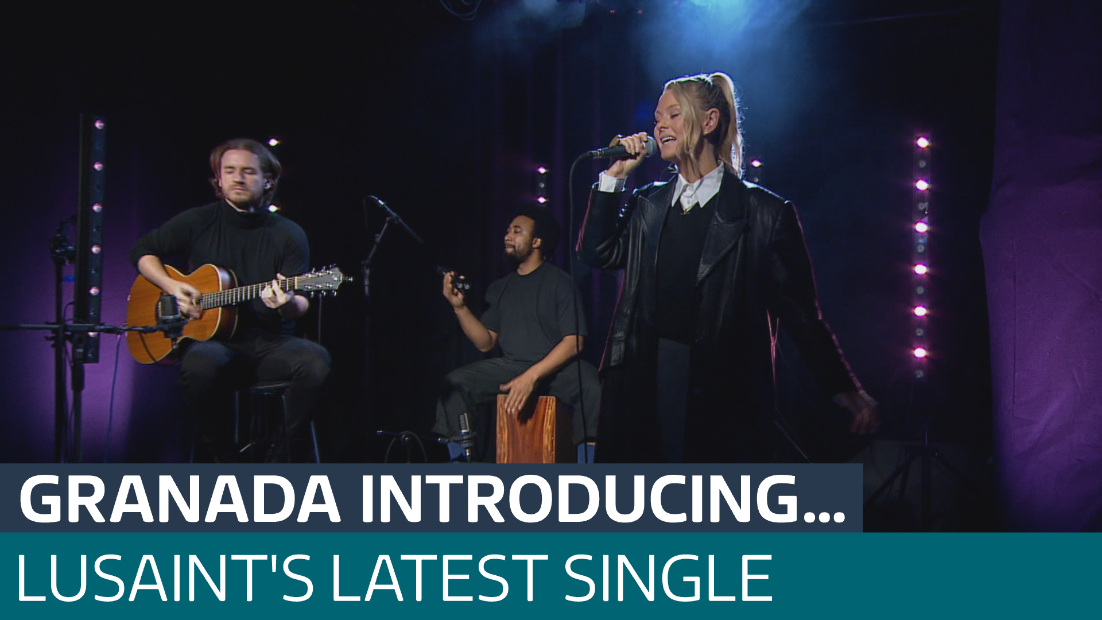 Lusaint Singer Granada Introducing... Lusaint's latest single - Latest From ITV News