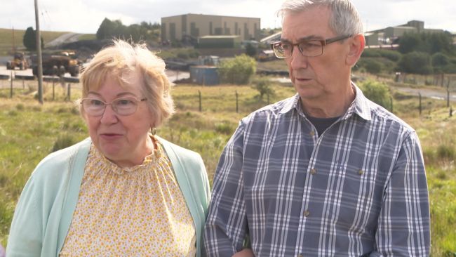 Alyson and Chris Austin have campaigned against the mine since 2004