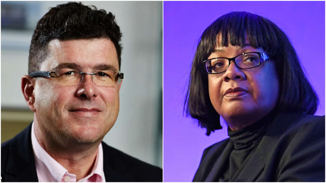 Tory donor apologises for reportedly saying Diane Abbott 'should be shot'