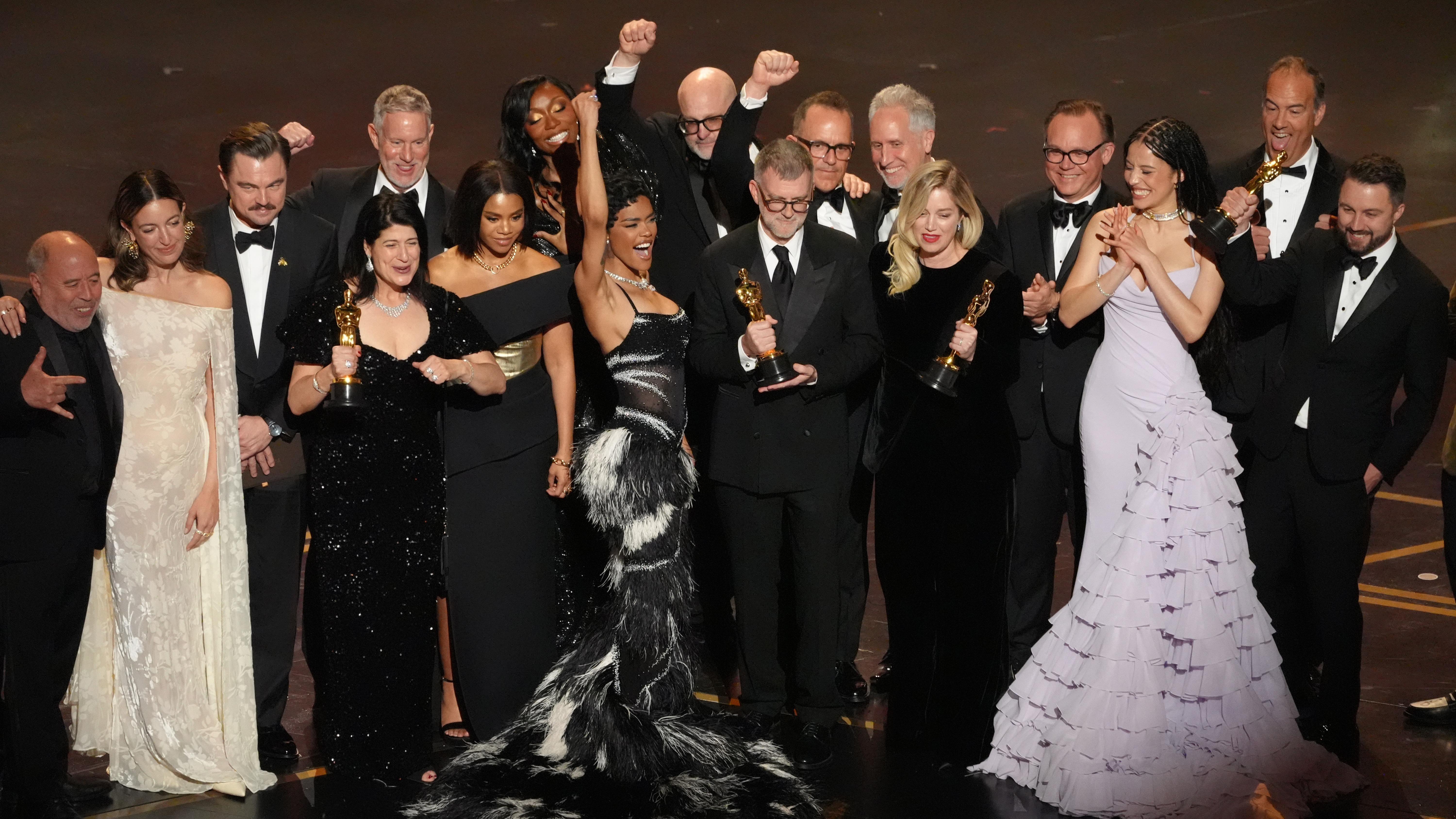 One Battle After Another sweeps Oscars with six awards, including best picture