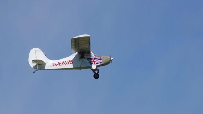 The electric aircraft made its first flight from Little Snoring airfield.