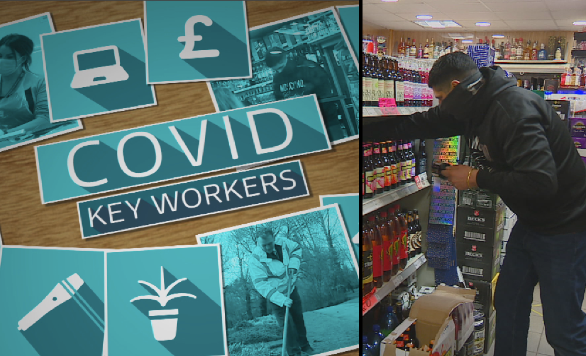 Covid Key Workers Keeping more than just our shelves stocked ITV