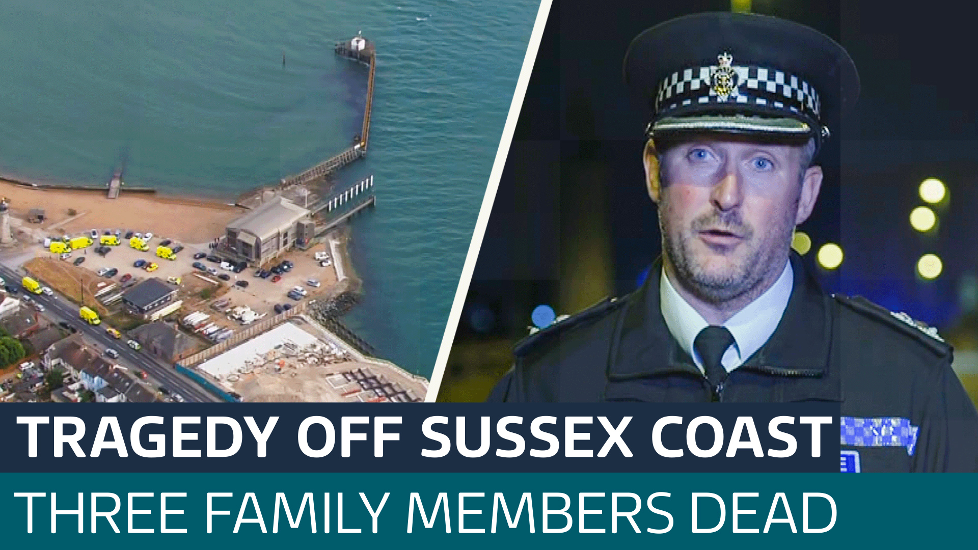 Three members of same family die after going for swim in sea off Shoreham