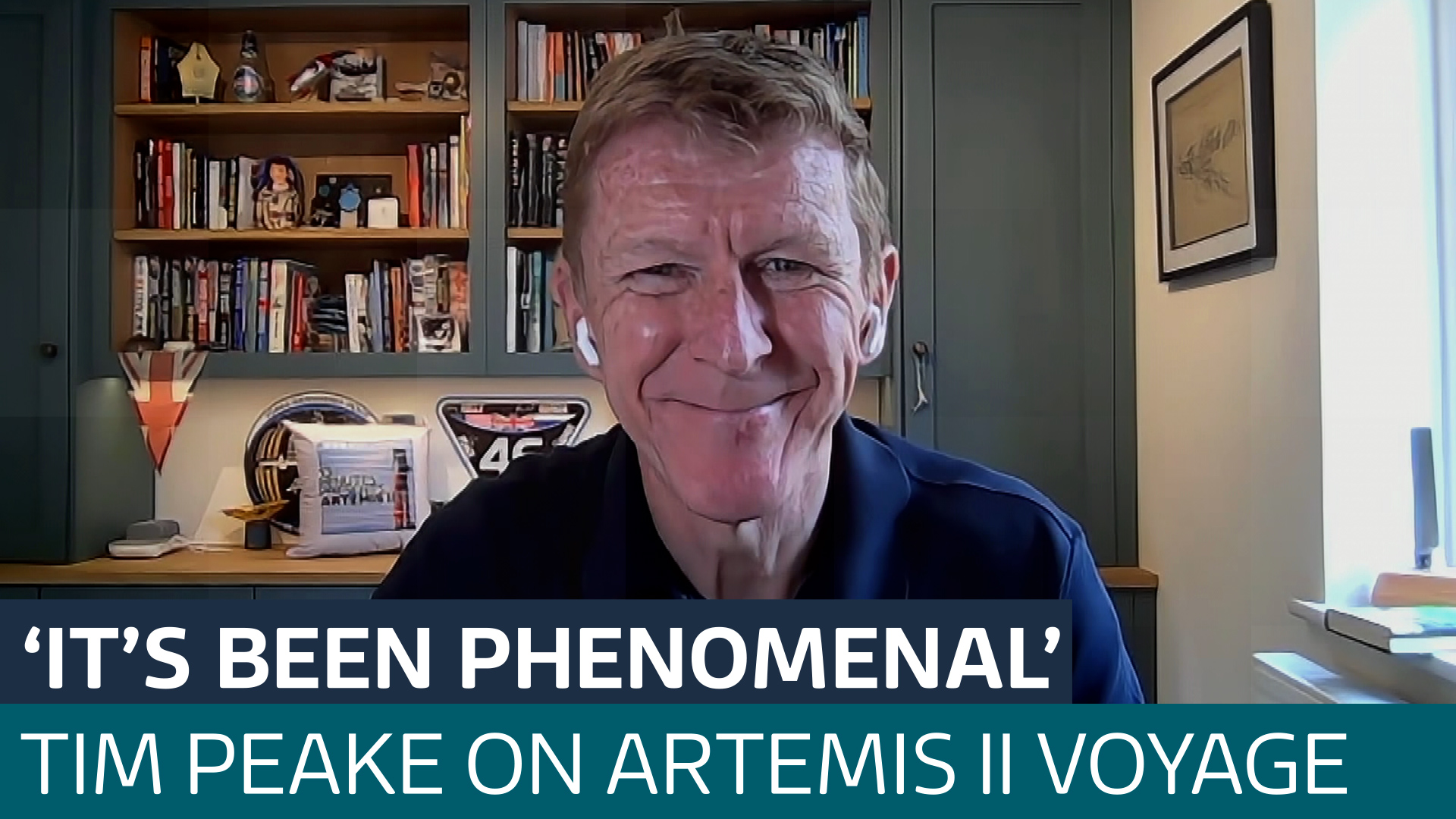 British astronaut explains what Artemis II astronauts will experience during splashdown - Latest From ITV News