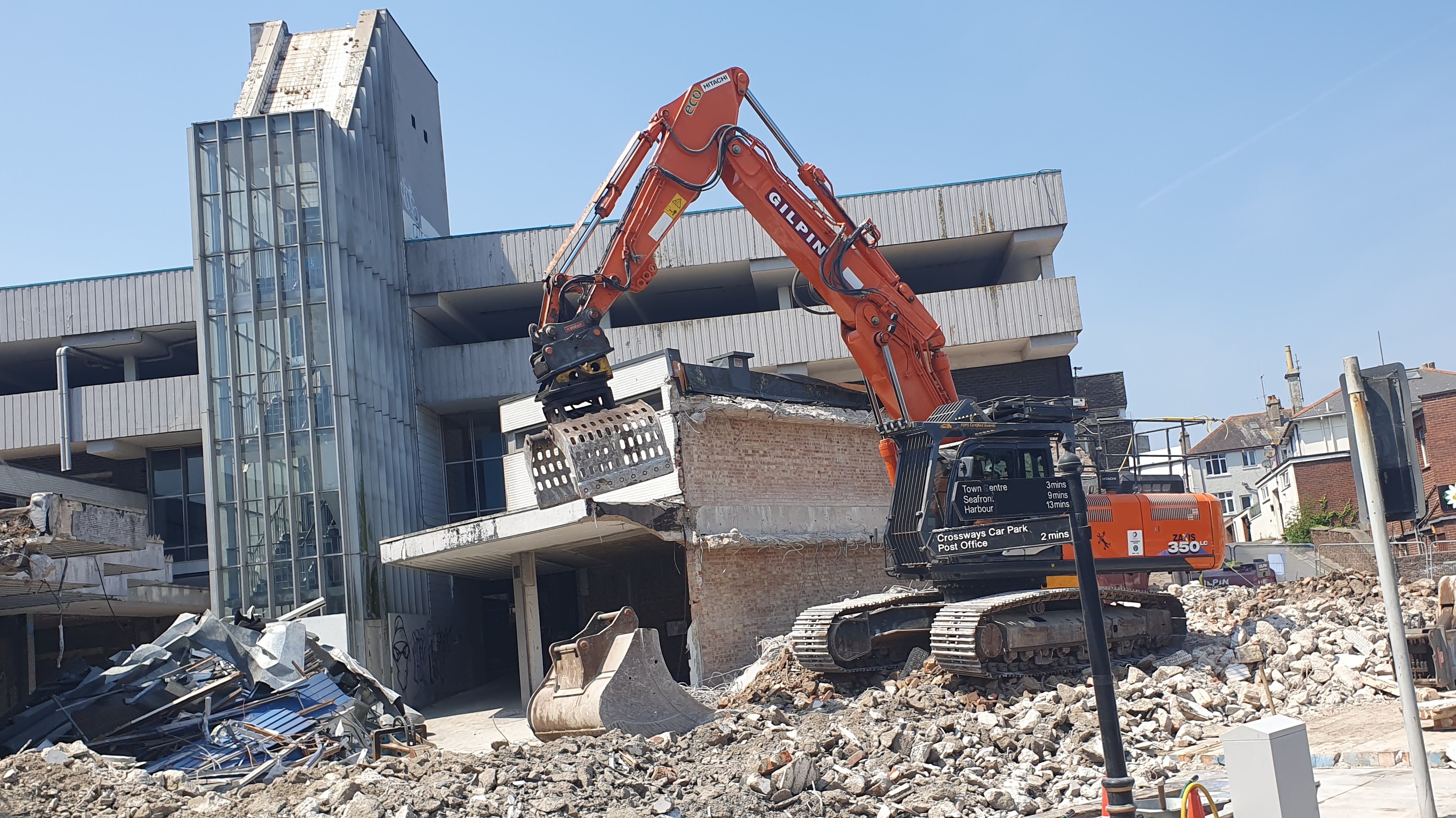 Demolition of Devon mall begins to make way for housing | ITV News West ...