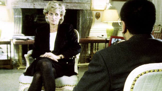 File photo dated 20/11/1995 of Diana, Princess of Wales during her Panorama interview with Martin Bashir for the BBC. Twenty four years have passed since Diana, Princess of Wales died in a Paris car crash. The princess - the Duke of Cambridge and the Duke of Sussex's late mother - was just 36 was she was killed on August 31 1997. Issue date: Tuesday August 31, 2021. BBC/PA 