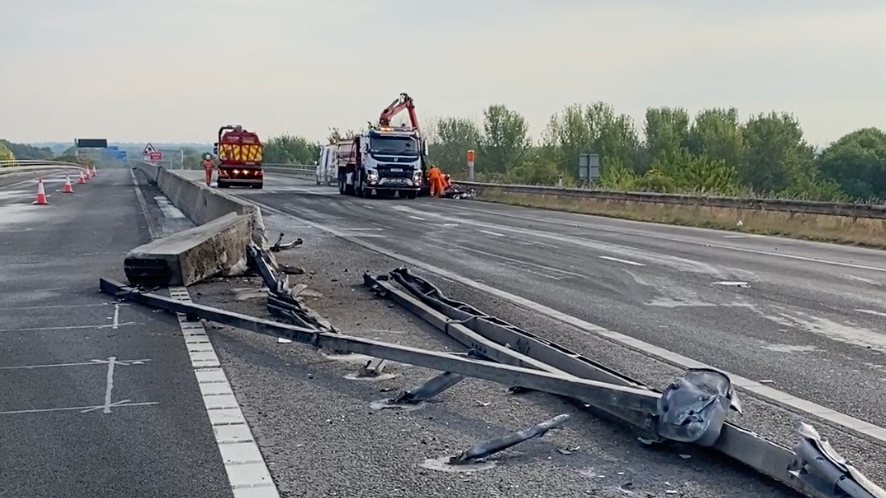 M18 fully reopens after fatal lorry crash near Doncaster ITV