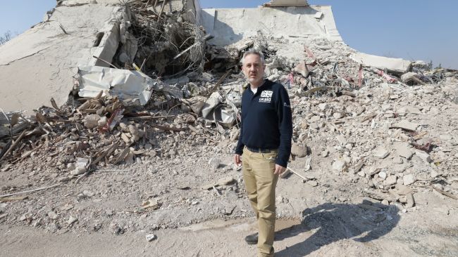 Selkirk-born Erlend Linklater is leading the UK Government's humanitarian response to the Turkish and Syrian earthquake.