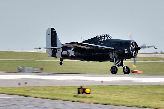 The Grumman FM2 Wildcat was a US plane used in the Second World War