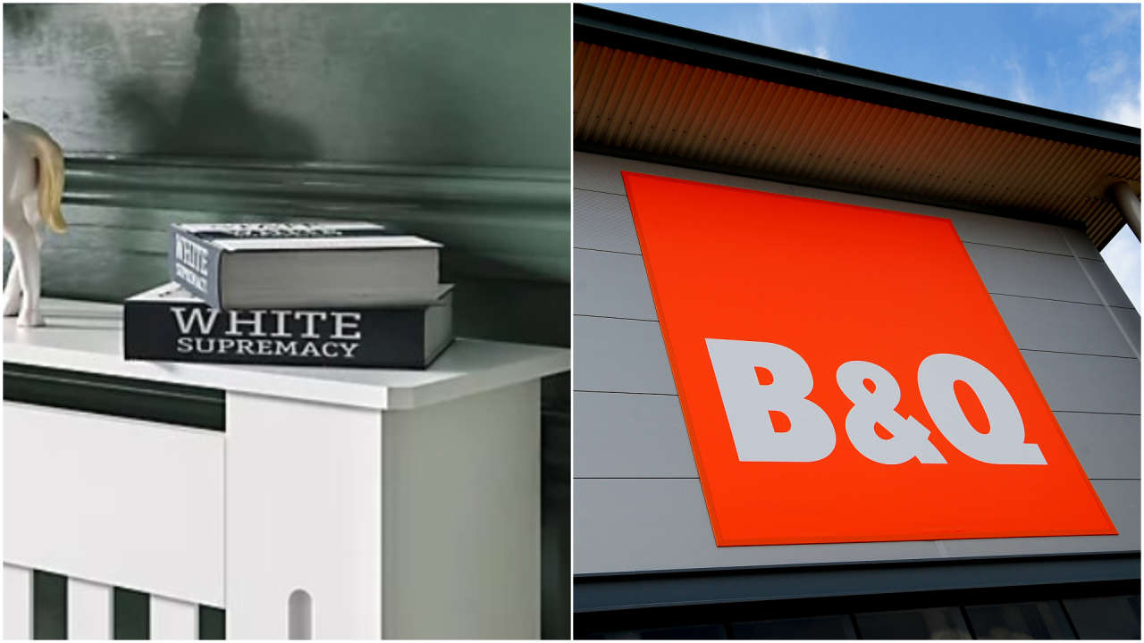 B&Q apologises after 'White Supremacy' book features in online advert