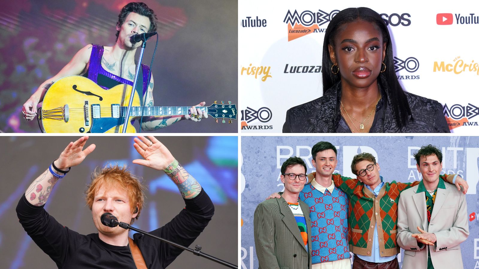 ミュージシャン NEWS UK artists make history by claiming top 10 spots in annual singles