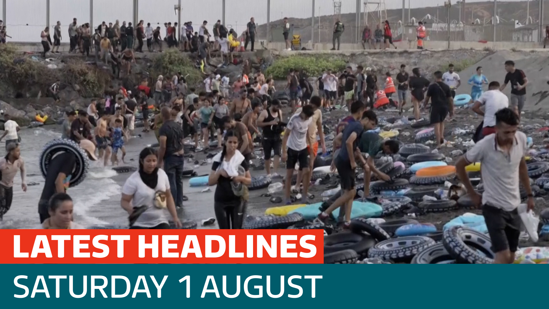 The latest headlines - as Spain blames smuggling gangs for migrant crossings from Morocco