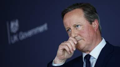 Former prime minister David Cameron reveals prostate cancer diagnosis
