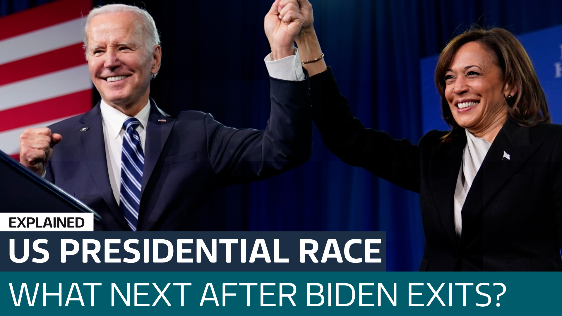 What happens next in the race to replace Joe Biden? - Latest From ITV News
