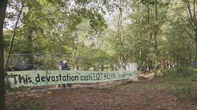 HS2 protest