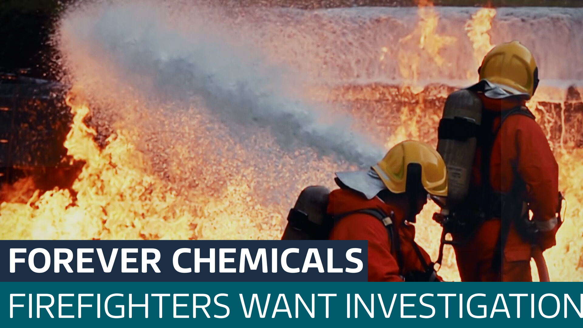 UK falling behind efforts to protect firefighters from 'forever chemicals' - Latest From ITV News