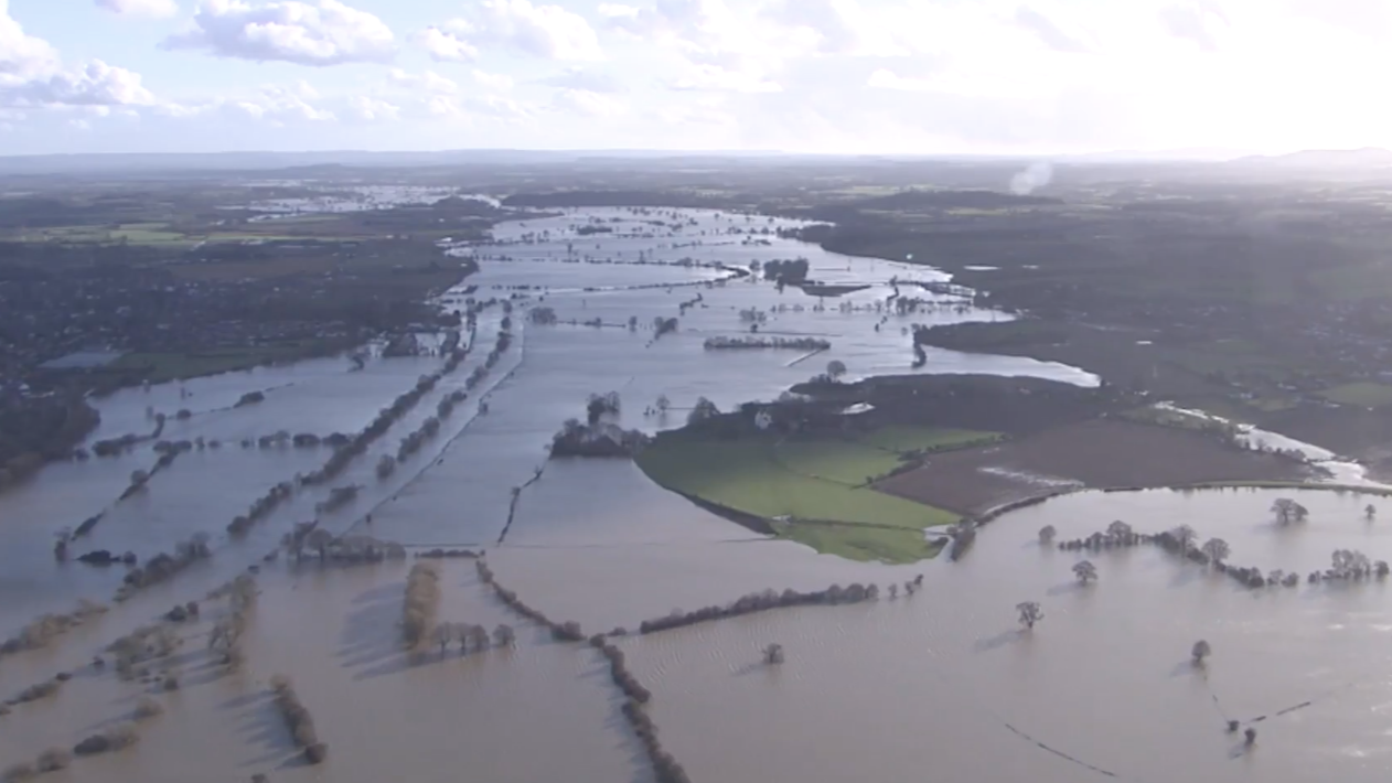 Shropshire farmer urges flood-hit farms to apply for funding | ITV News ...
