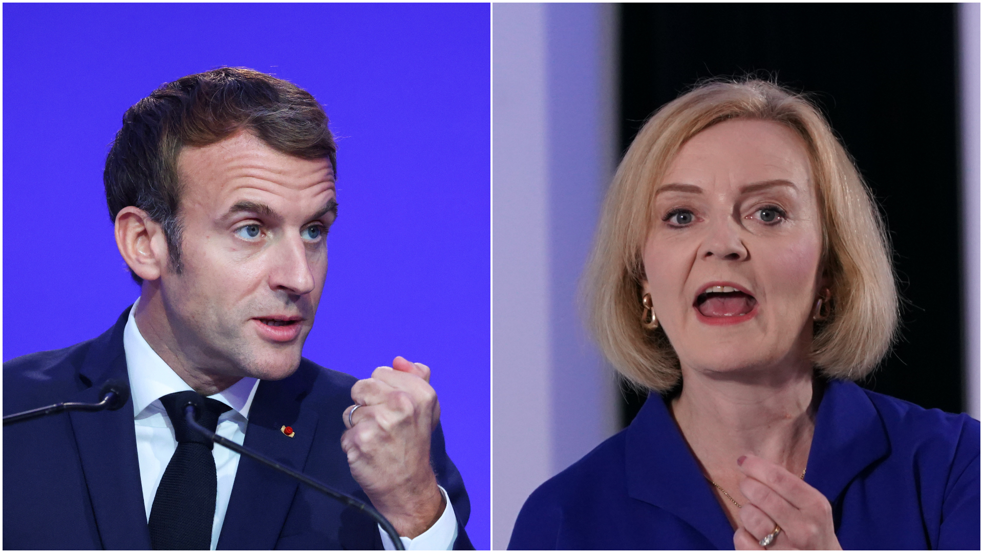 Problem If Uk Cannot Tell If France Is Friend Or Foe Says Macron After Truss Comment Itv News 