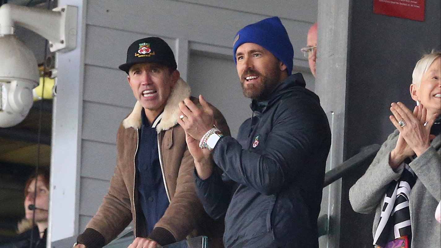 Ryan Reynolds gifts Rob McElhenney personalised urinal at Wrexham, Football, Sport
