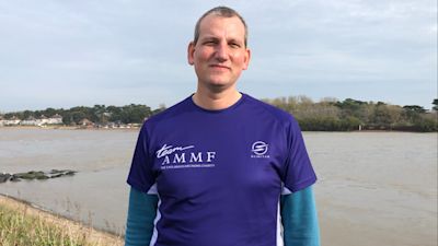Kevin Rodger says the money raised will help support others diagnosed with cholangiocarcinoma